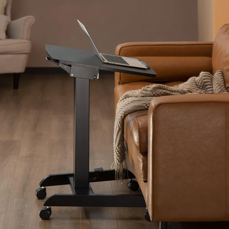 Maclean laptopbord, höj- och sänkbart, för sittande och stående arbete, maxhöjd 113 cm, MC-892B