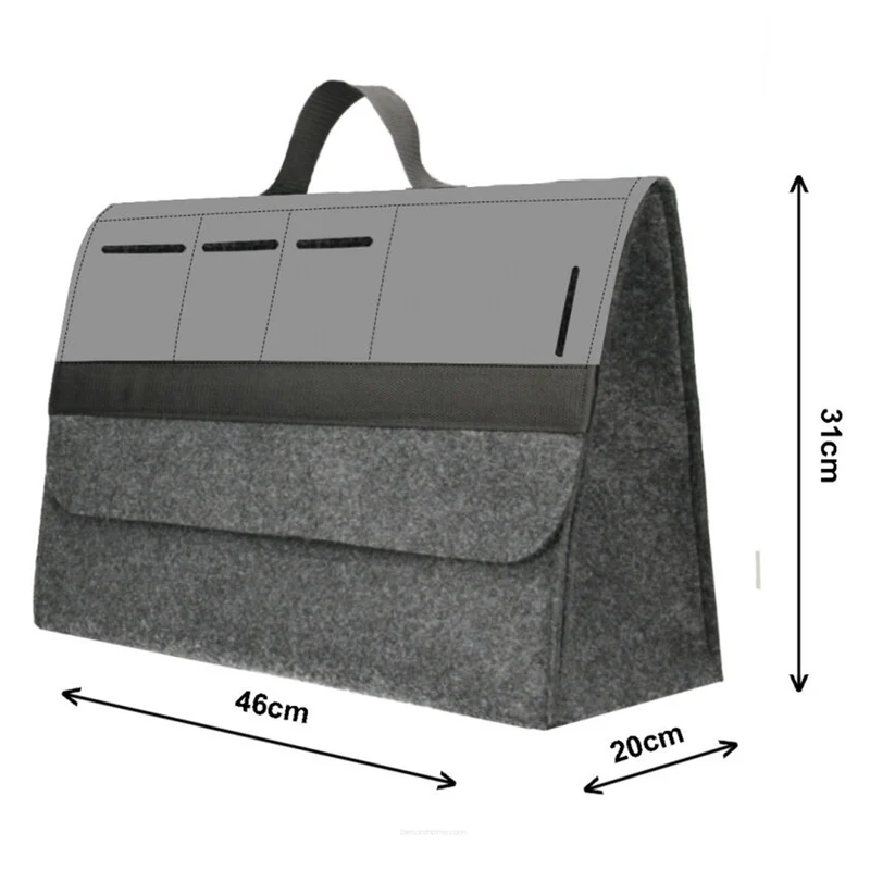 Arco Design väska, bagagerumsorganisatör, 46x20cm, B-LUX Oldtimer