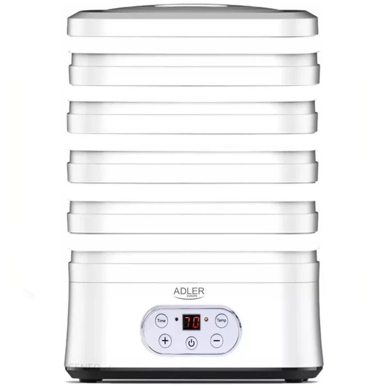 Adler AD 6658 Svamp-, Frukt- Och Örttork Mattork Dehydrator 550W