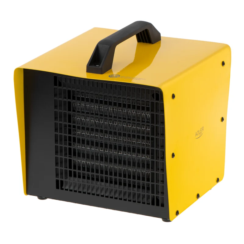 Adler AD 7740 Keramiskt Värmeelement Elektrisk Fläktvärmare Elektrisk Värmare Med Tre Värmeeffekter: 1000 W, 2000 W, 3000 W