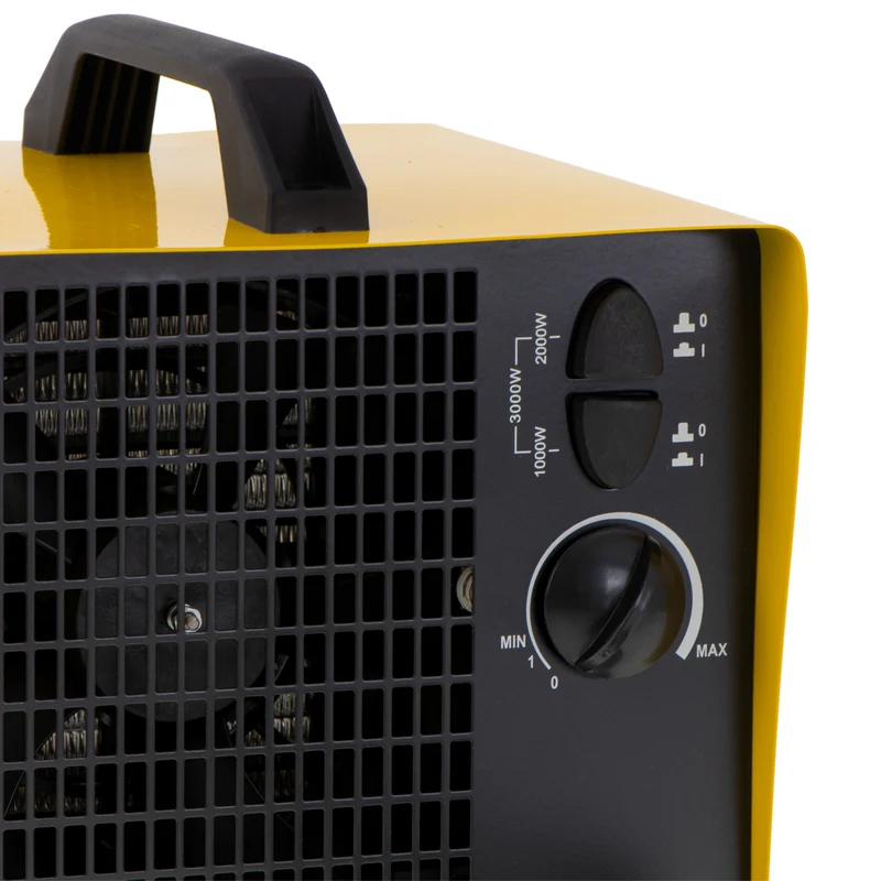 Adler AD 7740 Keramiskt Värmeelement Elektrisk Fläktvärmare Elektrisk Värmare Med Tre Värmeeffekter: 1000 W, 2000 W, 3000 W