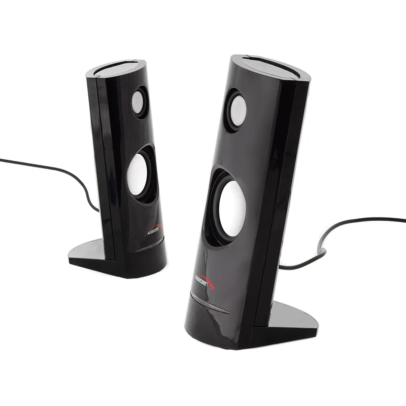 Datorhögtalare 8W USB strömförsörjning Svart Audiocore AC860