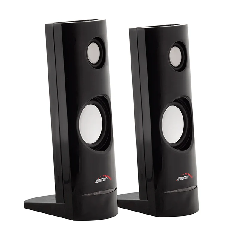 Datorhögtalare 8W USB strömförsörjning Svart Audiocore AC860