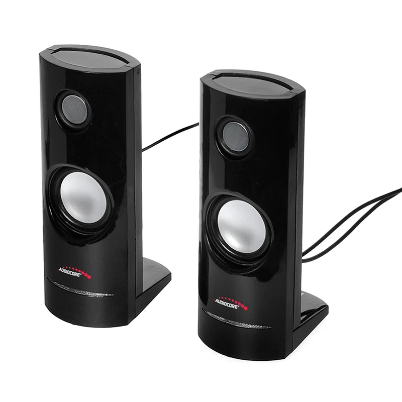 Datorhögtalare 8W USB strömförsörjning Svart Audiocore AC860