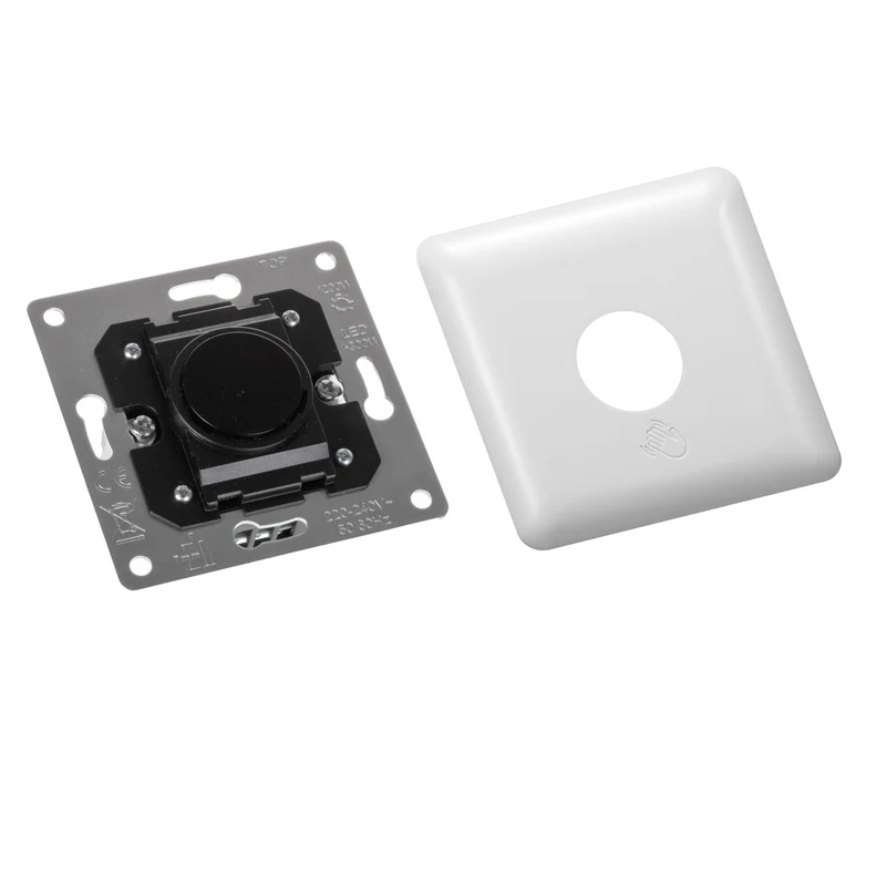 Maclean PIR-sensor med kort räckvidd, räckvidd 5-6 cm, infälld dosa, max. belastning 1200W, MCE313 W