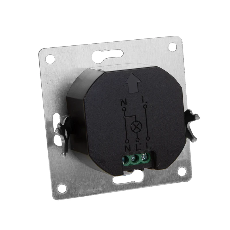 Maclean PIR-sensor med kort räckvidd, räckvidd 5-6 cm, infälld dosa, max. belastning 1200W, MCE313 W