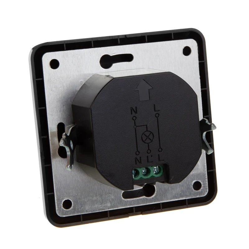 Maclean PIR-sensor med kort räckvidd, räckvidd 5-6 cm, infälld dosa, max. belastning 1200W, MCE313 B