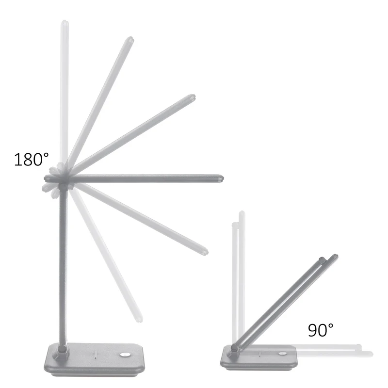 Maclean LED-bordslampa, max. 9W, 220-240V AC, färgskiftbar, dimbar, 450lm, MCE614 W