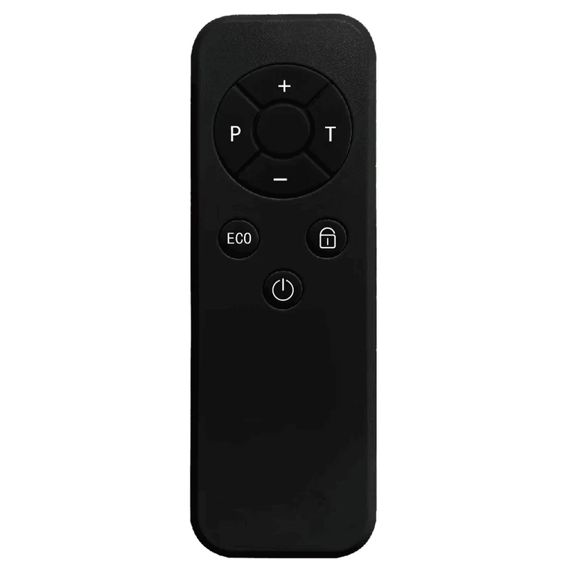 Maclean MCE536 Elektrisk Glaskonvektor 600W Väggfäste Eller Stativ Glasvärmare Elektrisk Värmeelement Elektrisk Kylare Wi-Fi-Kontroll Med Smart-Life App LED Panel Fjärrkontroll 55x100cm Svart