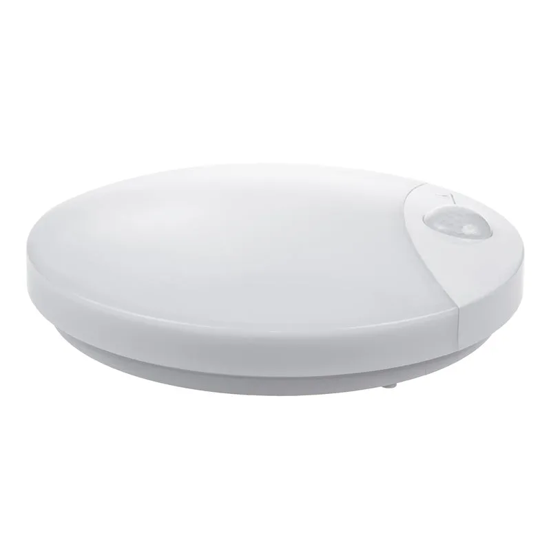 Maclean MCE357 LED Lampa Med Infraröd Rörelsedetektor Räckvidd Upp Till Max 9 m 10W IP44 Naturvit 4000K 900lm IP44 För Utomhus- Och Inomhusbruk