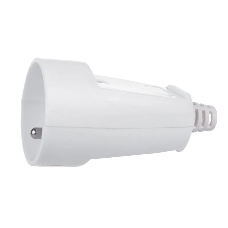 Maclean MCE331 E-Typ Skyddskontakt Fransk (Utan Skyddskontakt) Jordad Plint Plast Max 4000 W 16 A 250 V