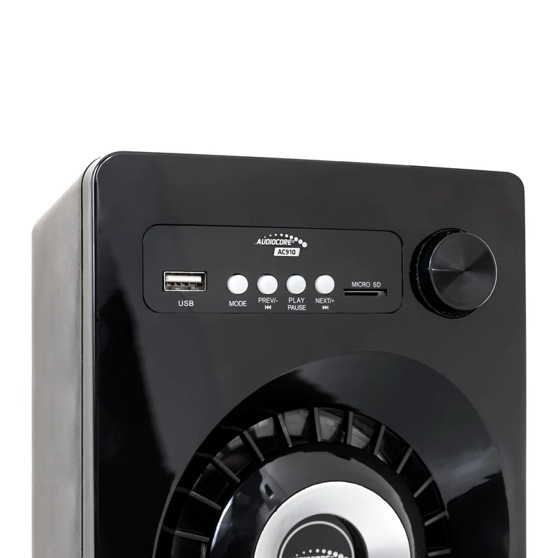 Bluetooth 2.1 högtalarset Audiocore AC910 FM-radio, TF-kortingång, AUX, USB-strömförsörjning