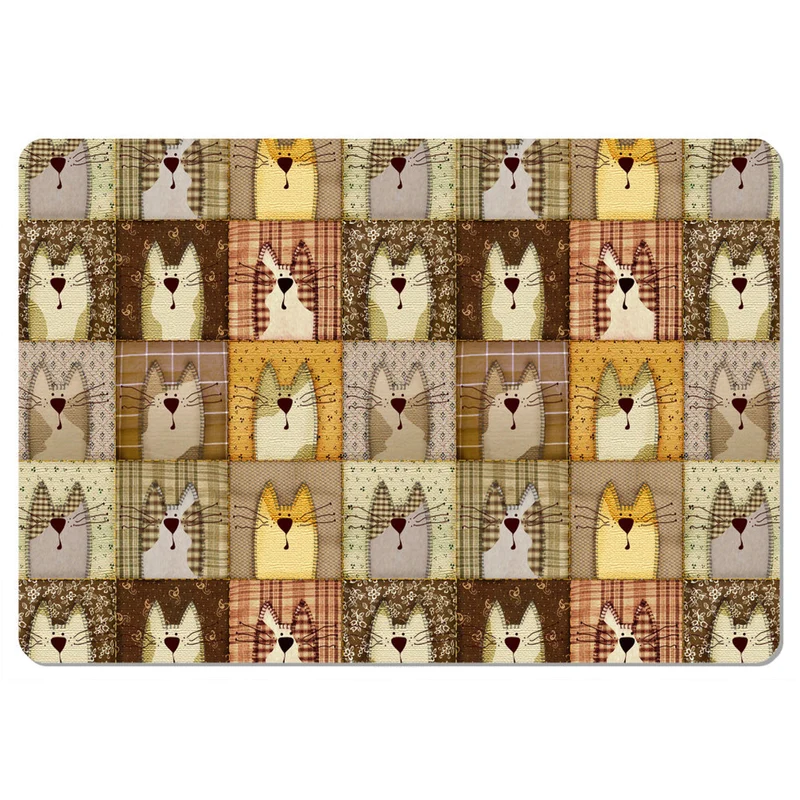 Bertoni-skrivbordsunderlägg, av filt, 50x70 cm, Pexeso Beige