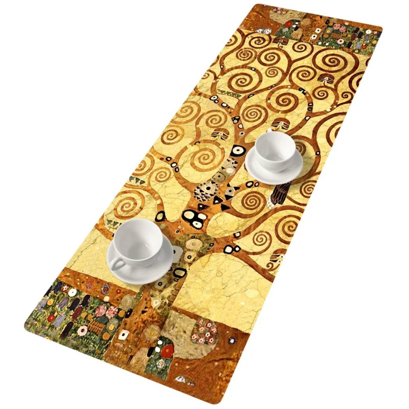 Bertoni bordslöpare, filt, 115x40cm, Artdeco-tryckmönster