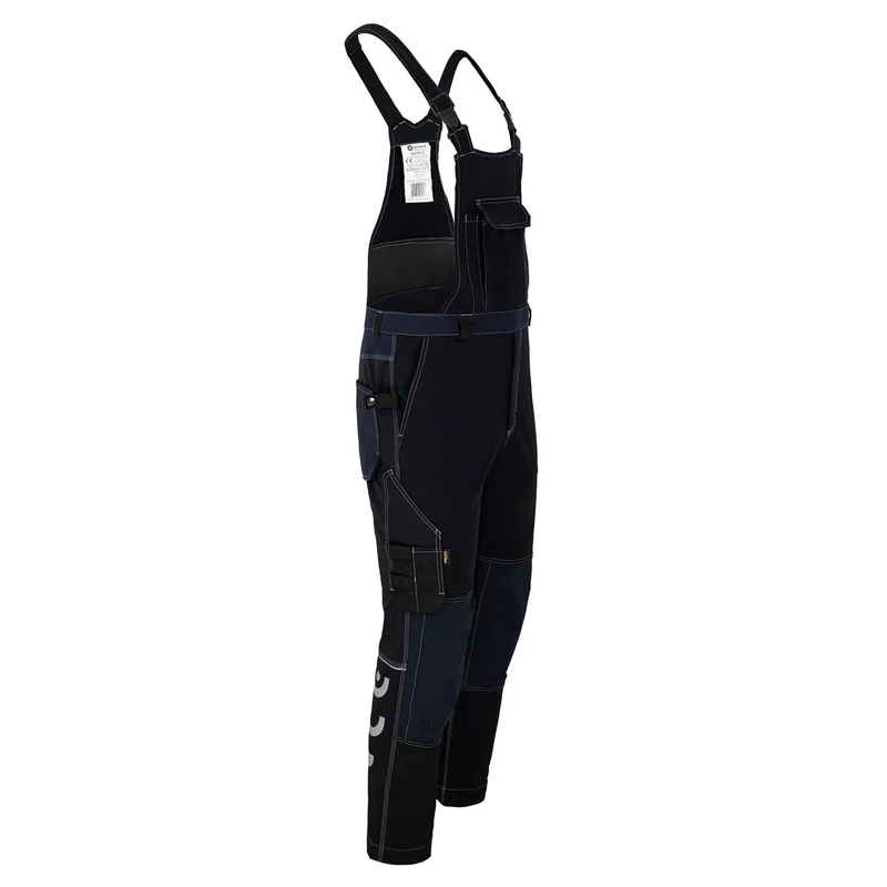 Avacore overall, stretch, cordura, svart och marinblå, storlek 62, Avaflex