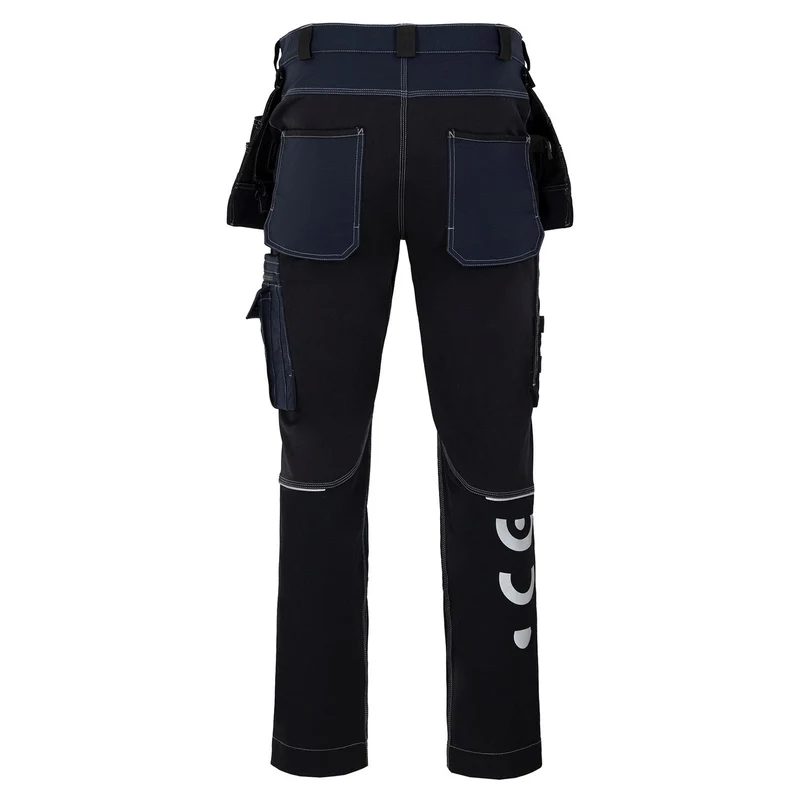 Avacore midjebyxa, stretch, cordura, svart och marinblå, storlek 56, Avaflex