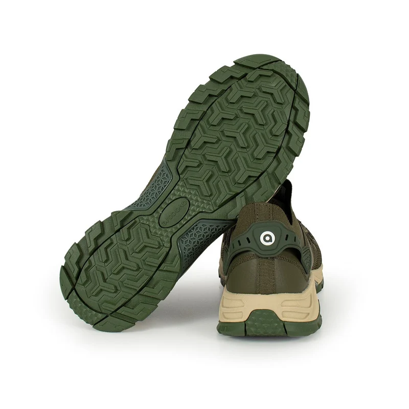 AVACORE halvstövlar, slip-on, khaki, storlek 40, MILTREKK