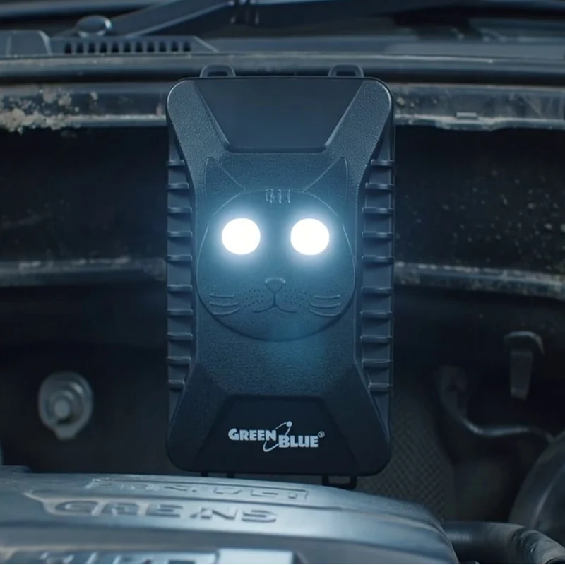 GreenBlue GB725 gnagar- och mårdavskräckare med ultraljud och LED-lampor