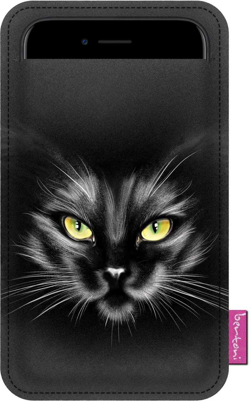 Filtfodral till mobiltelefon Fodral till mobiltelefon 105 x 175 mm Skyddsfodral Nero