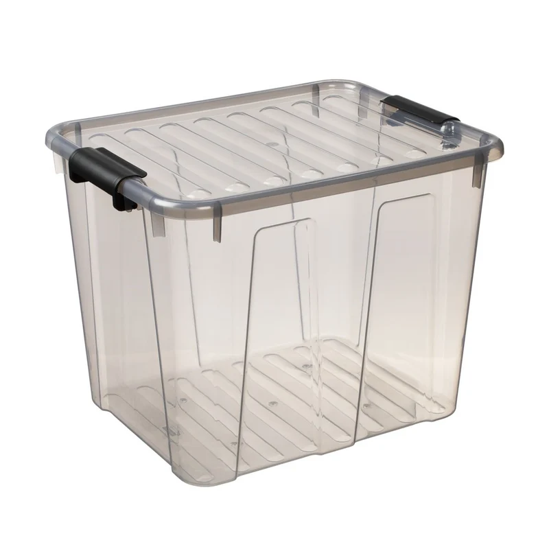 En behållare med lock Plast Team Home Box 40L - praktiska lösningar och unik design