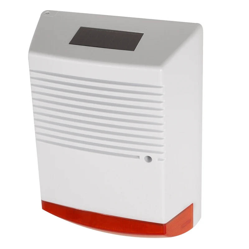 DC3300 solar dummy alarm siren stor professionell LARMSIREN