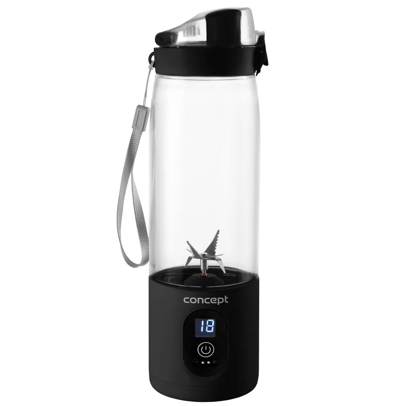 Concept stavmixer, 600 ml, uppladdningsbar Li-Ion, svart, FitMaker SM4001