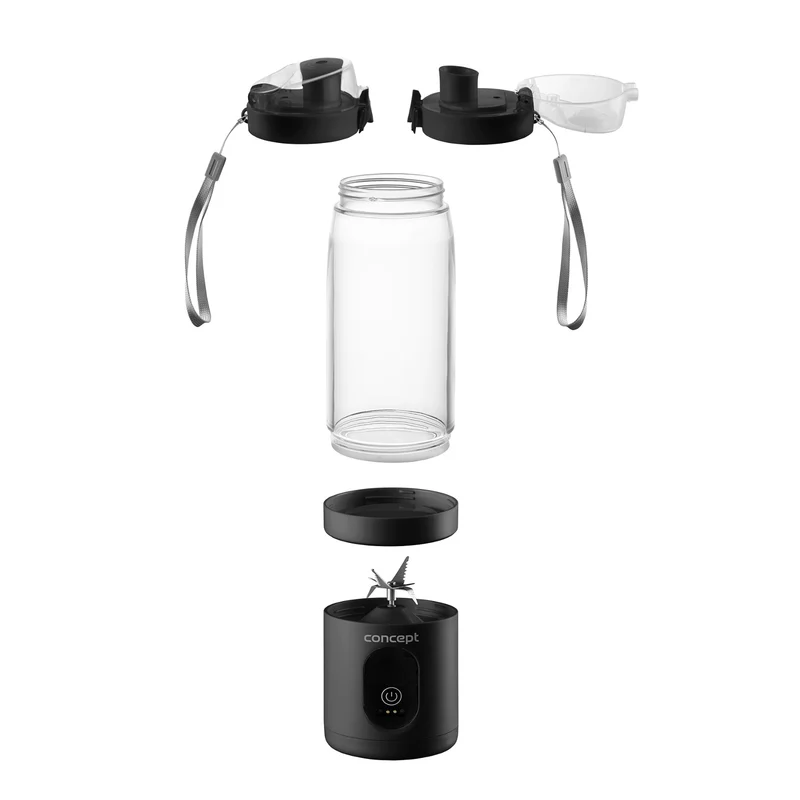 Concept stavmixer, 600 ml, uppladdningsbar Li-Ion, svart, FitMaker SM4001