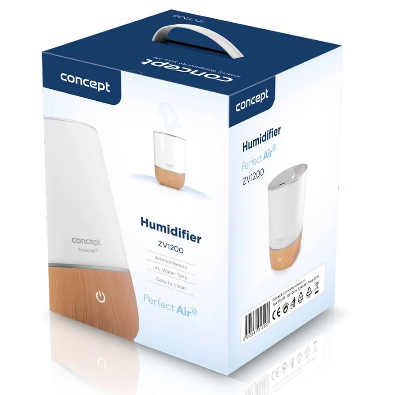 CONCEPT ZV1200 Luftfuktare Perfect Air Aromaterapi Diffuser Modern 4L 30 m2