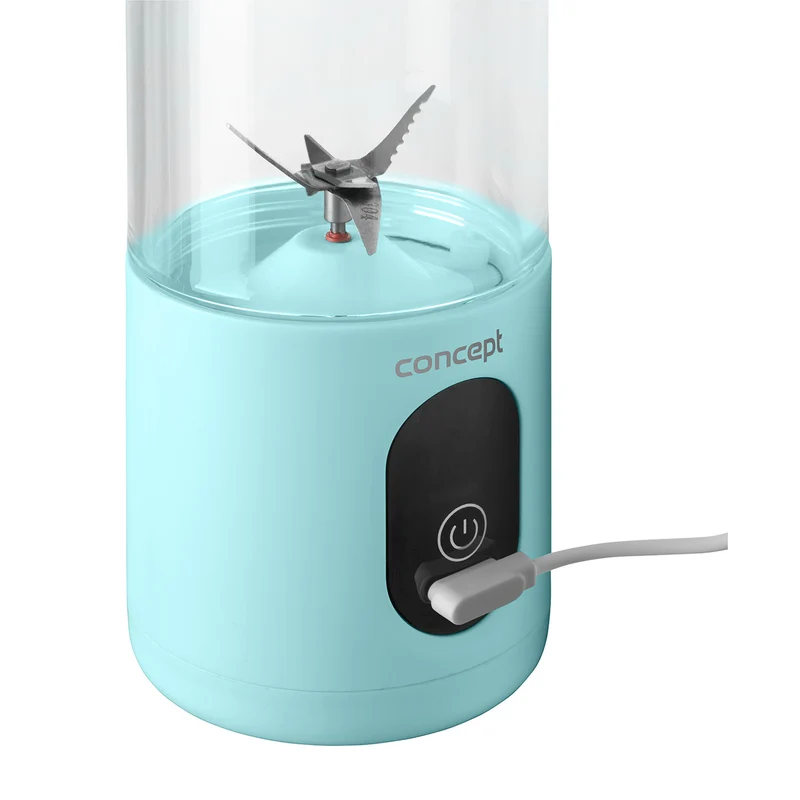 Concept stavmixer, 600 ml, uppladdningsbar Li-Ion, blå, FitMaker SM4002