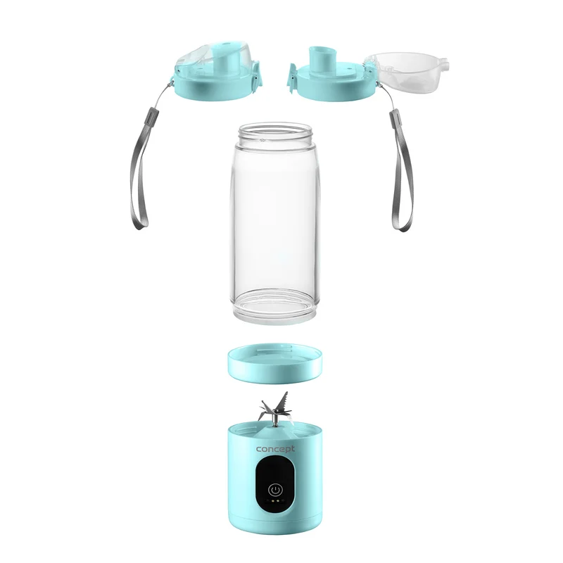 Concept stavmixer, 600 ml, uppladdningsbar Li-Ion, blå, FitMaker SM4002
