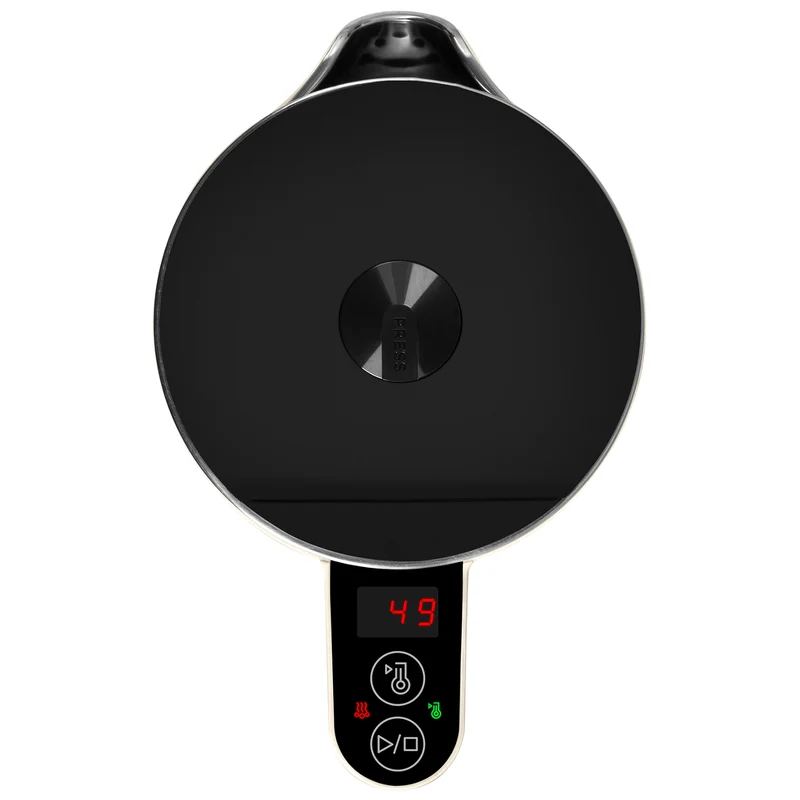 Concept Norwood Vattenkokare I Rostfritt Stål Med Temperaturkontroll 45/60/70/85/90/95/100°C KEEP WARM-Funktion 1,5L 1850-2200 W Svart
