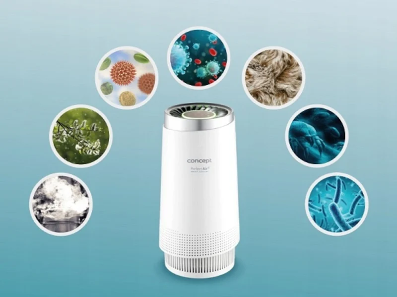 Concept CA1010 Luftrenare Perfect Air Smart Med Tre Nivåer Av Luftfiltrering