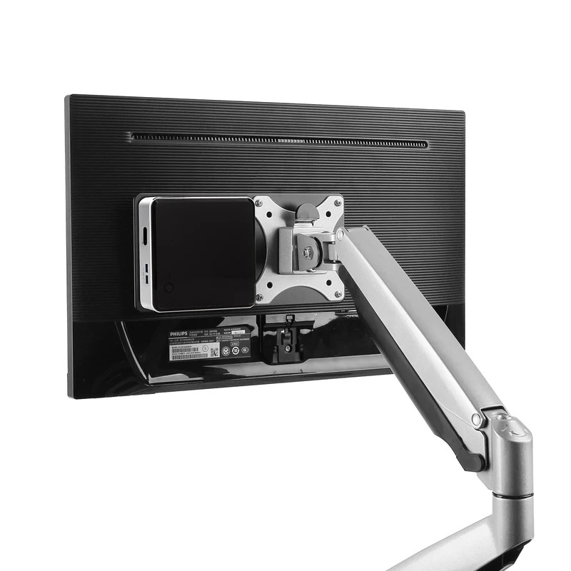 VESA-adapter för Maclean mini PC, NUC MAC mini CPU, svart, MC-721