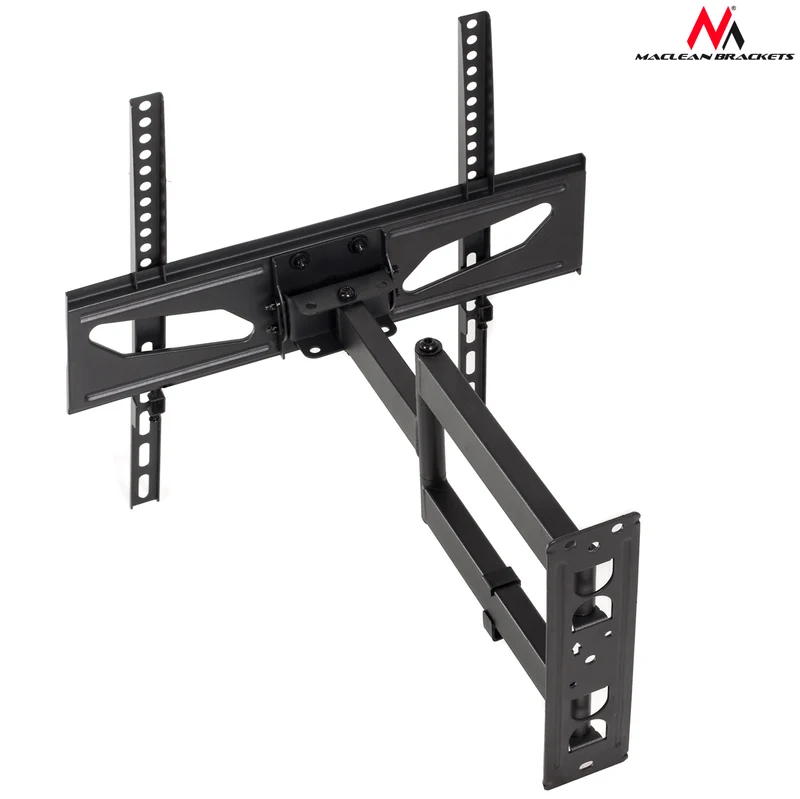 Maclean TV-fäste, max vesa 400x400, lång arm passar böjda TV-apparater, 26-55", 30kg, MC-711N