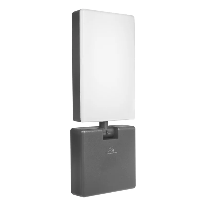Maclean LED-lampa grå 10W 700lm IP65 neutralvit 4000K
