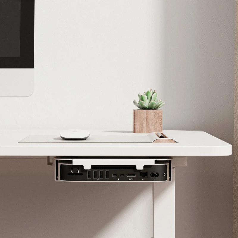 Maclean MAC Mini-hållare, VESA 75X75/100X100, för MAC Mini efter 2014, MC-473