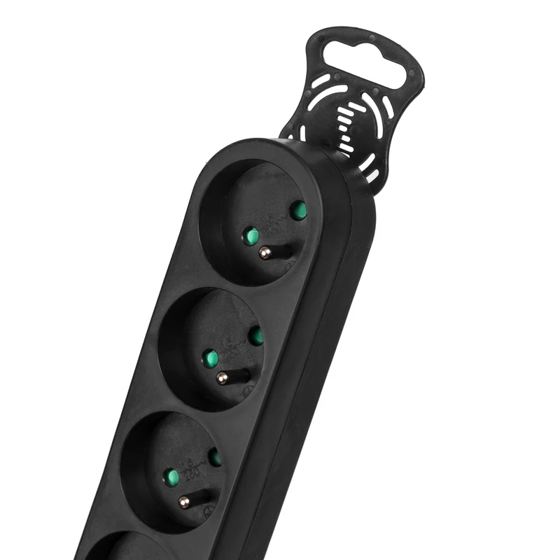 Maclean Energy power strip MCE184 Förlängningskabel med 5 uttag och strömbrytare