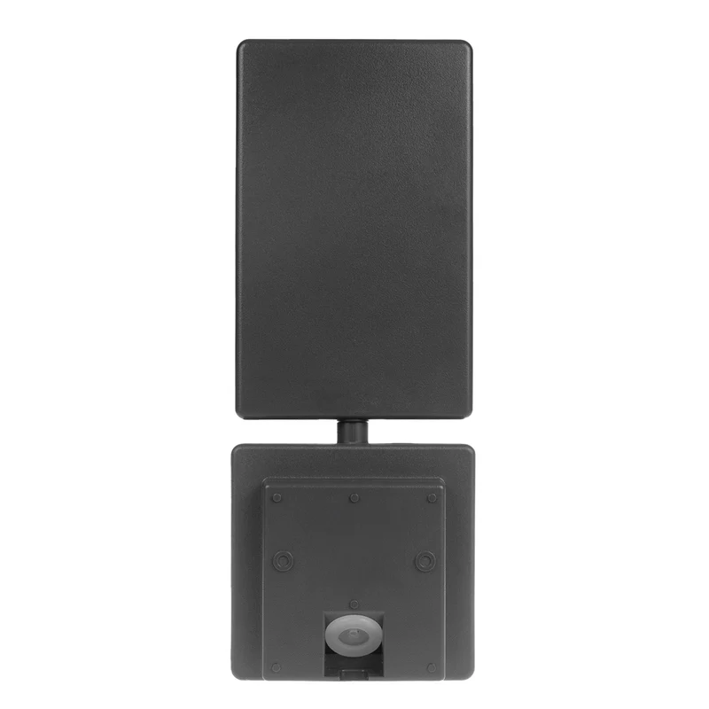 Maclean grå 10W IP65 800lm 4000K LED-lampa med rörelsesensor