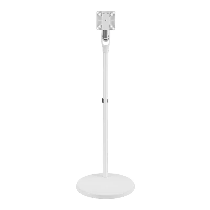 Maclean golvstativ för mobil bildskärm/TV, gasfjäder, 17"-35", 2-10kg, vit, MC-970W
