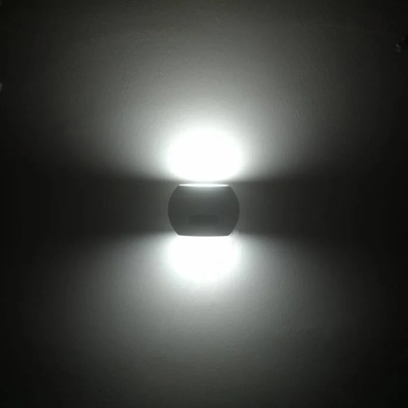 Maclean Energy MCE366 - PC+ALU, 20W (1600lm) neutralvit 4000K IP65 grå LED-vägglampa med PIR-sensor