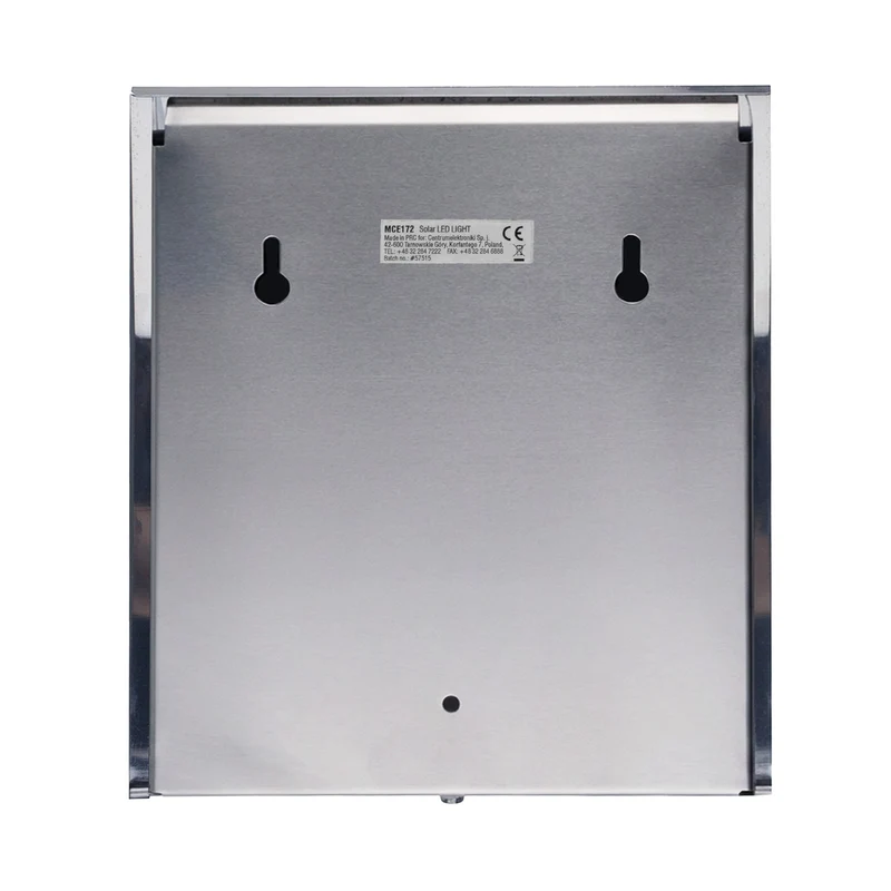 Maclean Energy MCE172 LED-solcellslampa med husnummer