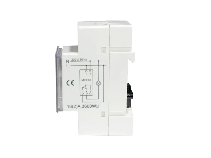 Maclean digital timer, DIN-skena, 10 program, max 156 program, 3600W, MCE09