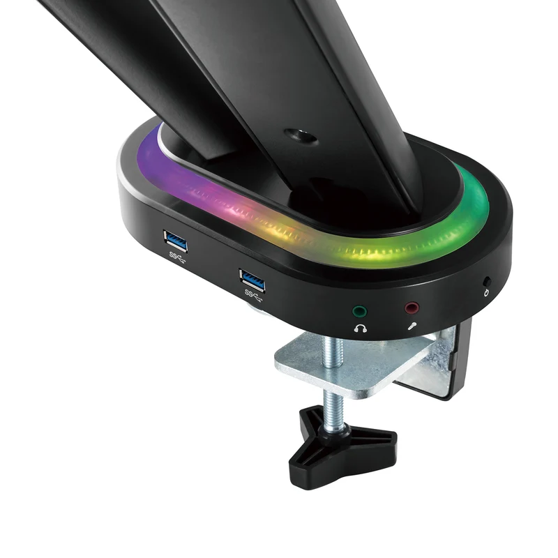 NanoRS RS887 spelhandtag för 2 LCD-skärmar 17-32 "2x 8 kg (max 16 kg) vesa 75x75 och 100x100