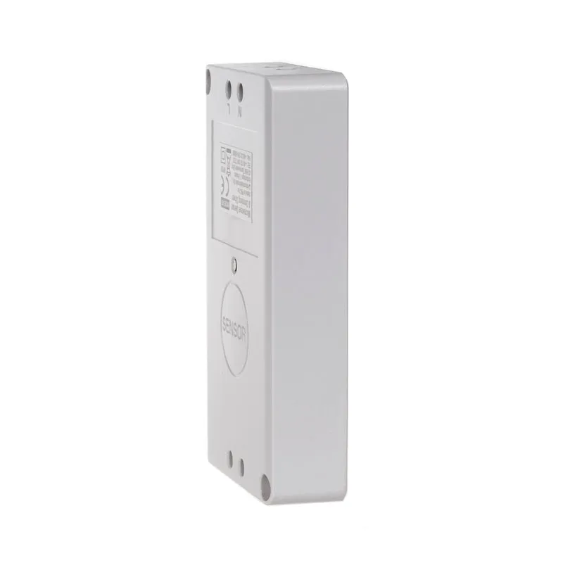 Maclean mikrovågsrörelsedetektor, Led strömförsörjning med dimmer, Räckvidd 2m-8m, MCE145 W