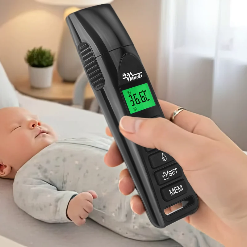 Medicinsk beröringsfri medicinsk infraröd termometer Promedix PR-638
