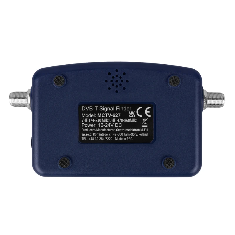 DVB-T TV-mätare Maclean MCTV-627, väska, kabel 25cm F-F