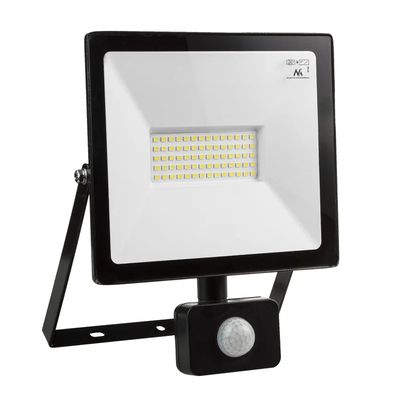 Maclean-Rörelsesensor MCE650 WW PIR LED-Strålkastare 50W 4000lm Varmvit (3000K) IP44