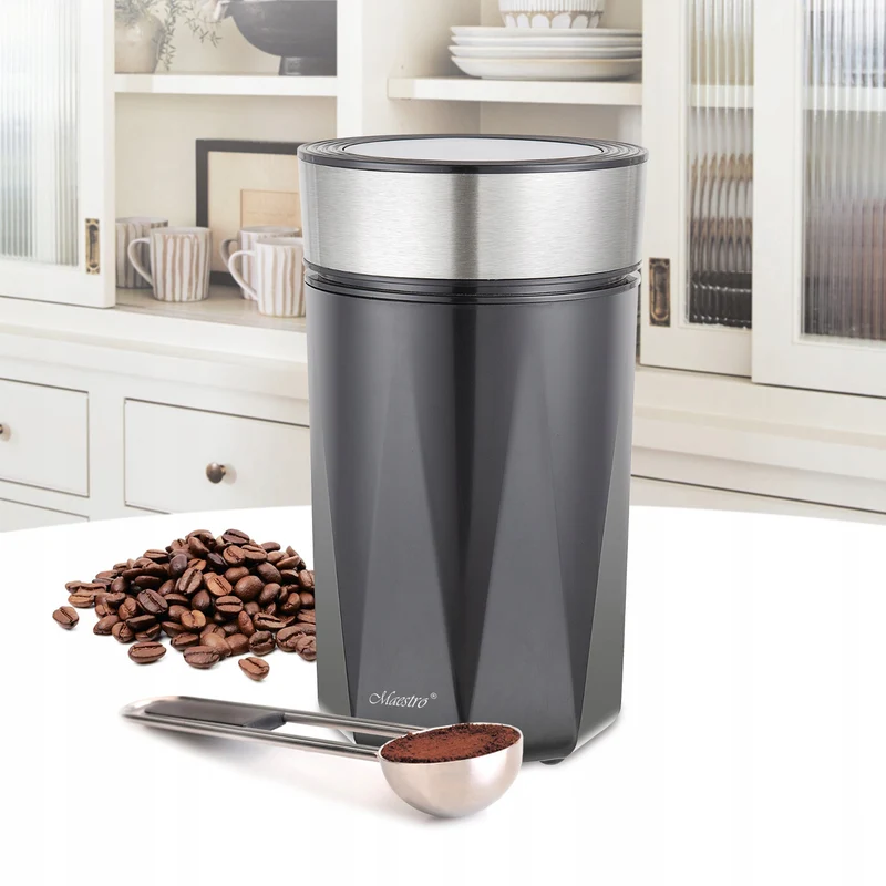 Maestro kaffekvarn, elektrisk, 150W, 50g, svart, MR-456-BLACK