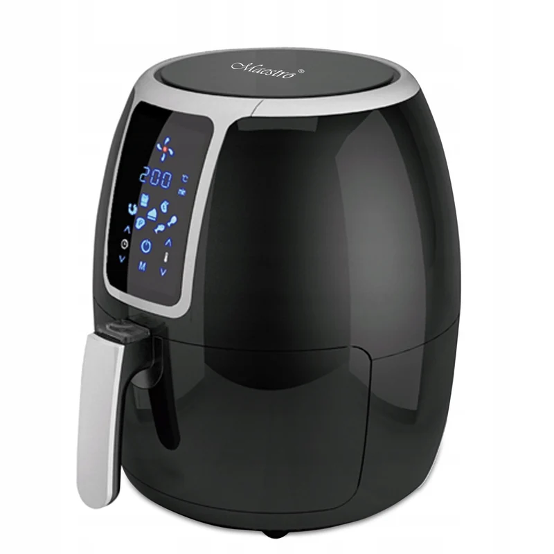Maestro fettfri fritös, 1500W, 3,7L, svart, MR-756
