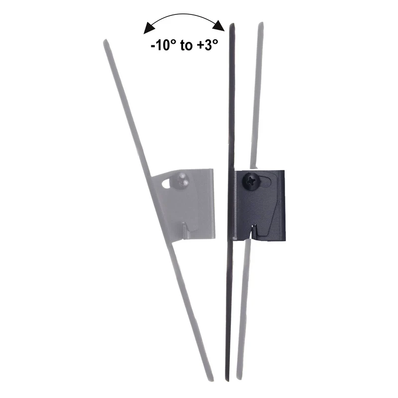 Maclean-fäste för TV eller bildskärm, max. VESA 200x200, 23-43", 30 kg, svart, MC-414